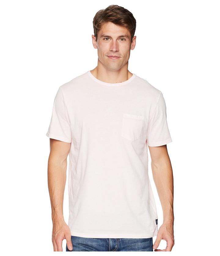 Roark Well Worn Short Sleeve Knit (pink) Men's Clothing