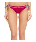 Nanette Lepore Cha Cha Cha Vamp Tie Side Hipster Bikini Bottom (orchid) Women's Swimwear