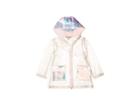 Urban Republic Kids Transparent Raincoat With Sequins (little Kids/big Kids) (clear) Girl's Coat