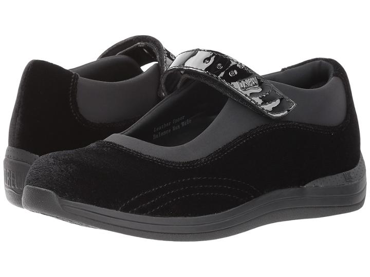 Drew Rose (black Velvet/black Patent Leather) Women's  Shoes