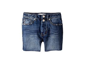 Habitual Girl Maddie Denim Shorts (big Kids) (medium Stone) Girl's Shorts
