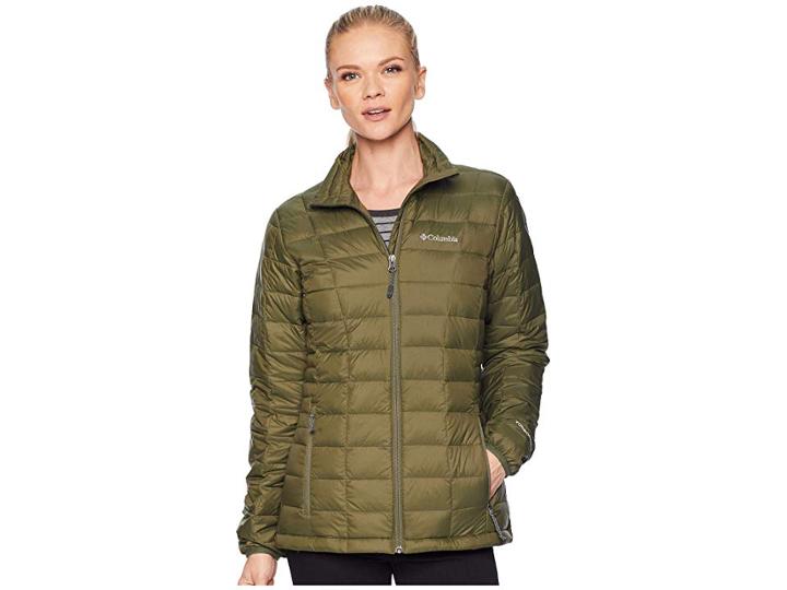 Columbia Voodoo Falls 590 Turbodown Jacket (nori) Women's Coat
