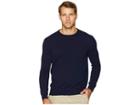 Polo Ralph Lauren Washable Cashmere Crew Neck (hunter Navy) Men's Clothing