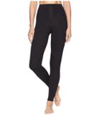 Yummie Compact Cotton Quilted Moto Leggings (black) Women's Casual Pants