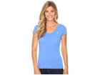 U.s. Polo Assn. Solid V-neck Tee (regatta) Women's Short Sleeve Pullover