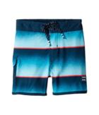 Billabong Kids 73 Light Lineup Boardshorts (big Kids) (blue) Boy's Swimwear