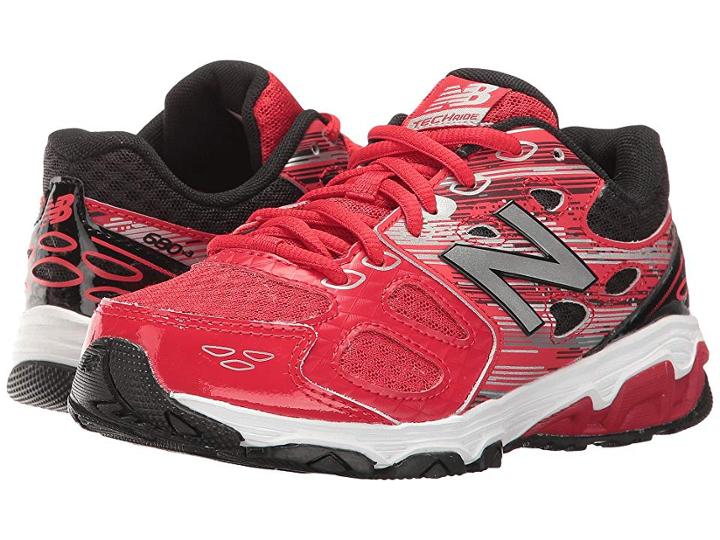 New Balance Kids Kr680v3 (little Kid/big Kid) (red/black) Boys Shoes
