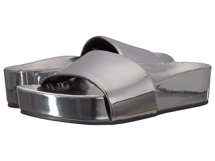 Jane And The Shoe Kamila (silver Patent Pu) Women's Shoes