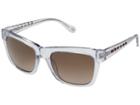 Diane Von Furstenberg Leah (crystal Clear) Fashion Sunglasses