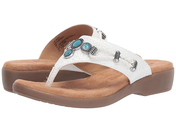 Rialto Bianna (white Woven) Women's Sandals