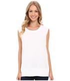 Allen Allen Sleeveless Sweatshirt (white) Women's Sleeveless
