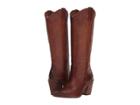 Frye Faye Pull-on (cognac Washed Antique Pull-up) Cowboy Boots