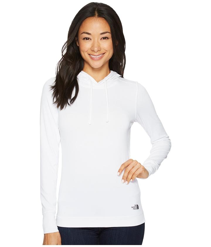 The North Face Shade Me Shirt Hoodie (tnf White) Women's Sweatshirt
