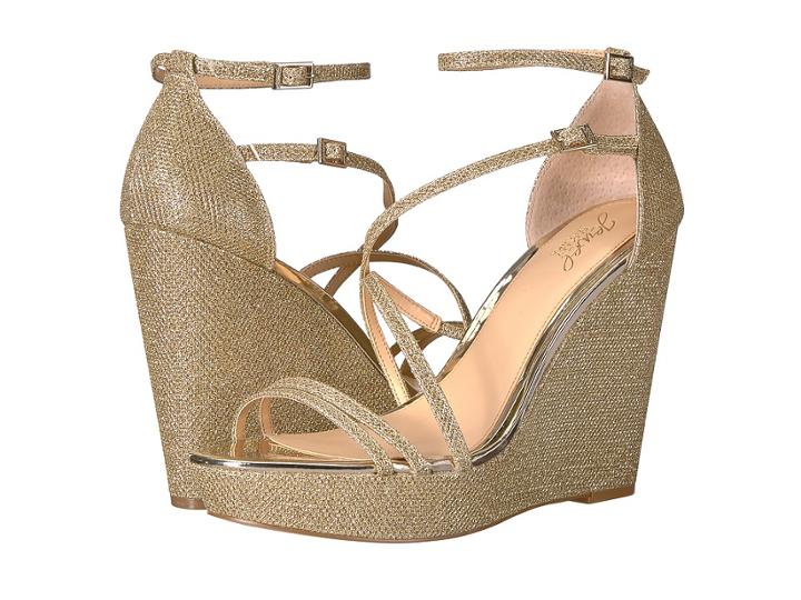 Jewel Badgley Mischka Tatsu (light Gold) Women's Shoes