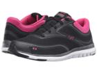 Ryka Charisma (black/fuchsia Purple/iron Grey) Women's Shoes