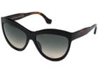 Balenciaga Ba0090 (black/havana/smoke Gradient Sand) Fashion Sunglasses