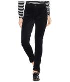 Chaps 21 Wale Stripe Cord Skinny Pants (polo Black) Women's Casual Pants
