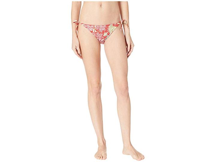 Roxy Printed Softly Love Regular Swimsuit Bottoms (cardinal Vivian Small Swim) Women's Swimwear