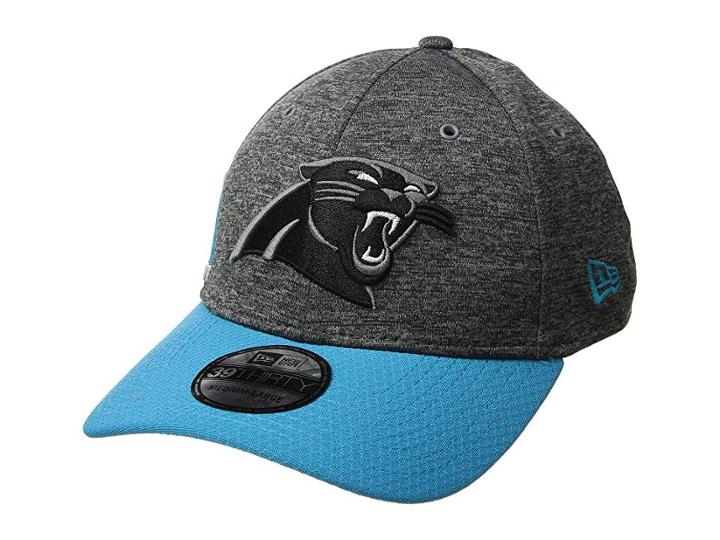 New Era Carolina Panthers 3930 Home (dark Grey) Baseball Caps
