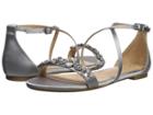 Jewel Badgley Mischka Tessy (silver) Women's Shoes