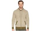 Toad&co Epique Full Zip Hoodie (rustic Olive) Men's Sweatshirt