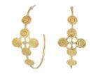 Elizabeth And James Maeve Hoop Earrings (yellow Gold) Earring