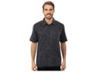 Quiksilver Waterman Aganoa Bay 4 Woven Top (black) Men's Clothing