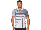 Adidas Seasonal Polo (white/shock Pink) Men's Short Sleeve Pullover