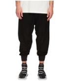 Adidas Y-3 By Yohji Yamamoto Twill Pants (black) Men's Casual Pants