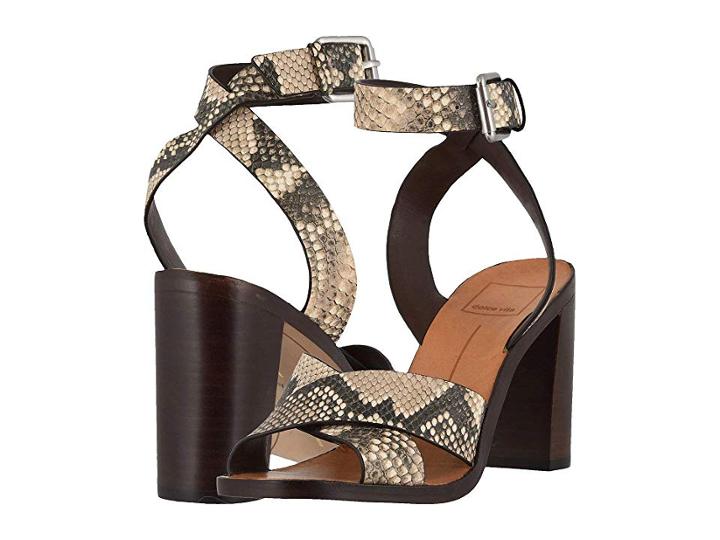 Dolce Vita Nala (black/white Embossed Leather) Women's Shoes