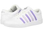 K-swiss Court Pro Ii Cmf (white/violet Tulip/lavender Fog) Women's Lace Up Casual Shoes