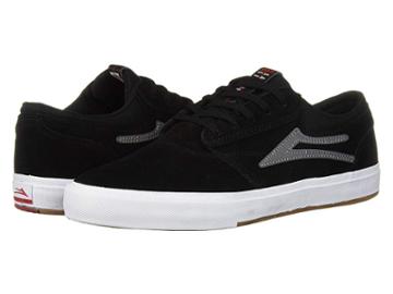 Lakai Griffin (black/grey Suede 1) Men's Skate Shoes