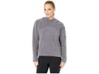 Nike Therma Polar Hoodie (gridiron/heather/black) Women's Sweatshirt