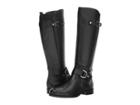 Naturalizer Jenelle (black Tumbled Leather) Women's Dress Pull-on Boots