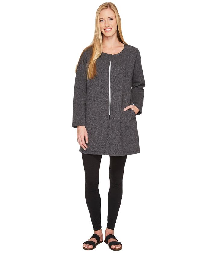 Lucy Give Me Om Wrap (asphalt Heather) Women's Clothing