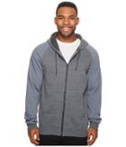 Hurley Bayside Zip Hoodie (cool Grey) Men's Sweatshirt