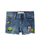 Dl1961 Kids Lucy Patch Work Shorts In Almost Famous (toddler/little Kids) (almost Famous) Girl's Shorts