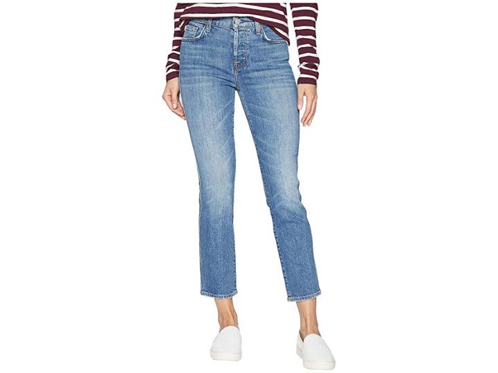 7 For All Mankind Edie In Desert Oasis 7 (desert Oasis 7) Women's Jeans