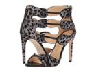 Chloe Gosselin Larkspur Calf Suede Heel (cheetah Grey) High Heels