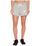 Nike Sportswear Gym Classic Short (dark Grey Heather/sail) Women's Shorts