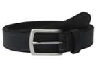 Johnston & Murphy Single Stitch Belt (navy) Men's Belts