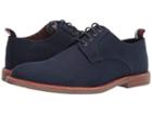 Ben Sherman Brent Plain Toe (navy Linen) Men's Shoes