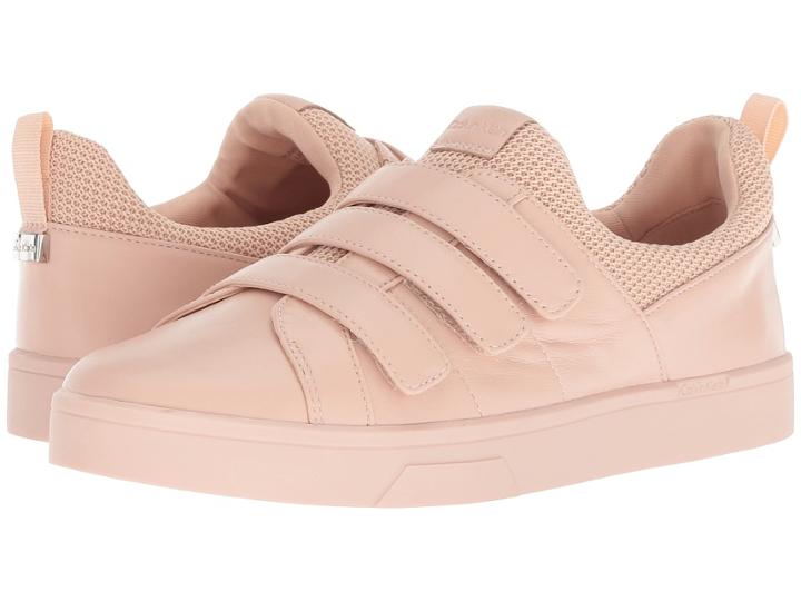 Calvin Klein Irah (sheer Satin) Women's Hook And Loop Shoes