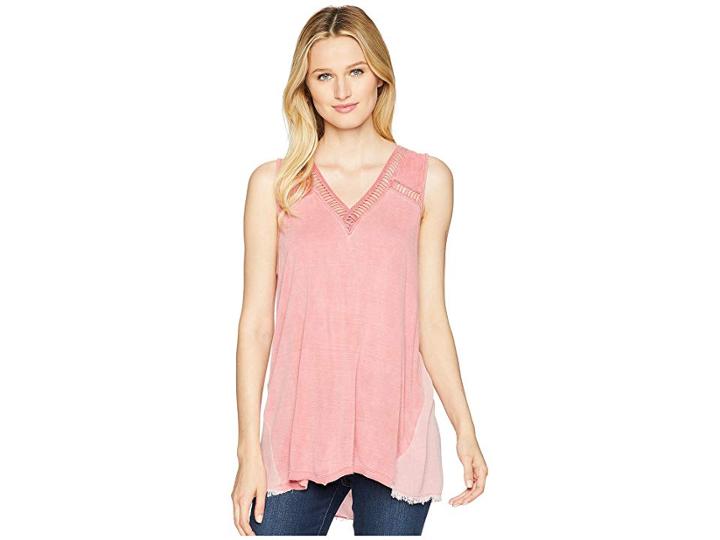 Xcvi Avery Tank Top (sunset Orange) Women's Sleeveless