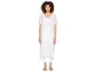 Eileen Fisher V-neck Dress (chambray) Women's Dress