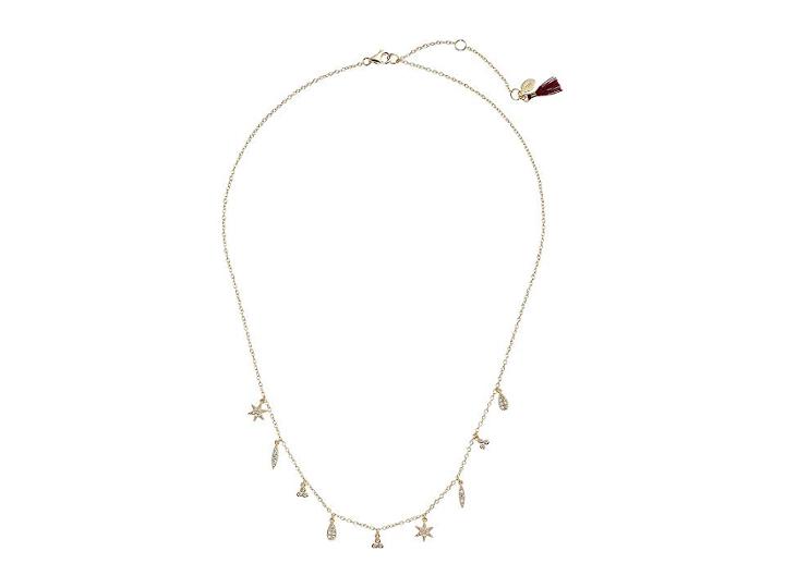 Shashi Tori Charm Necklace (gold/vermeil) Necklace