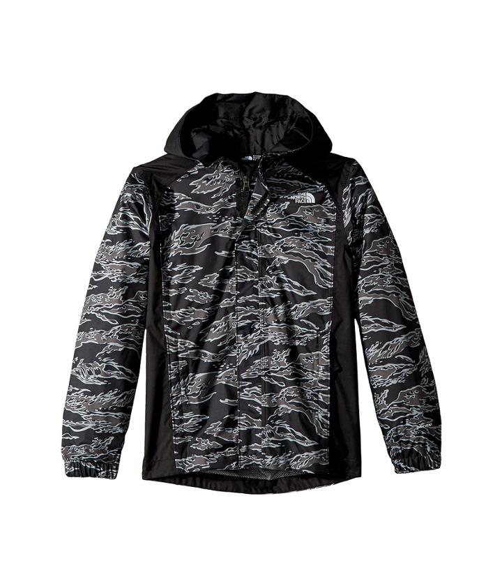 The North Face Kids Resolve Reflective Jacket (little Kids/big Kids) (tnf Black Tiger Camo Print) Boy's Coat