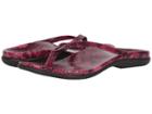 Vionic Corfu (rasberry Snake) Women's Sandals