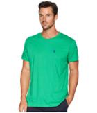 U.s. Polo Assn. Crew Neck Small Pony T-shirt (court Green) Men's Short Sleeve Pullover