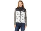 The North Face 1996 Retro Novelty Nuptse Vest (tnf White Broken Grid Logo Print) Women's Vest